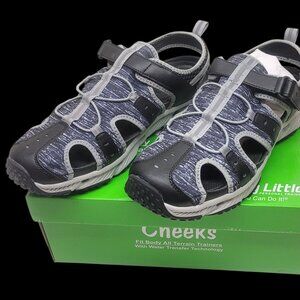 Cheeks Tony Little NEW Size 12W All Terrain Trainer Shoe Black Lightweight